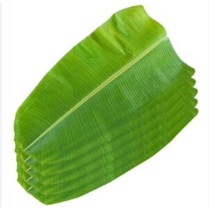 Pooja Flowers - Banana Leaves – 1 Dozen (12 Pieces)