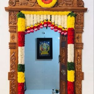 Pooja Room Thomala 6ft - GetFlowersDaily