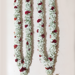 Wedding Garland -Marron Dotted Gypsophila(Baby’s breath)