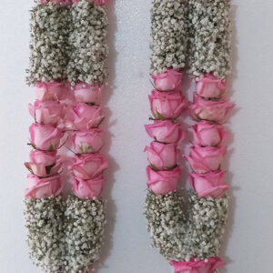 Pink Rose Bud Gypsy Garland