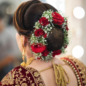 Red Rose and Gypsy Flower Veni - GetFlowersDaily