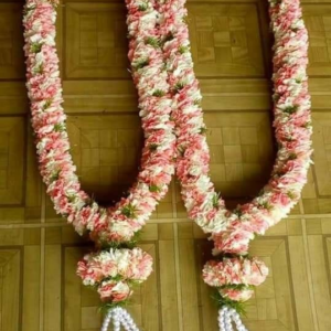 Pink Carnation Garland - GetFlowersDaily