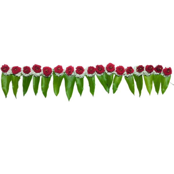 Mango Leaves with Flowers String - 3ft