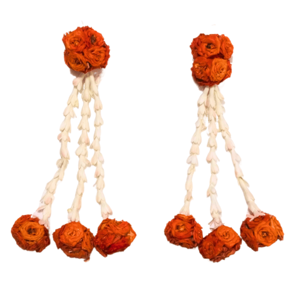 Hanging Set - Orange Rose with Tuberose Hanging Set