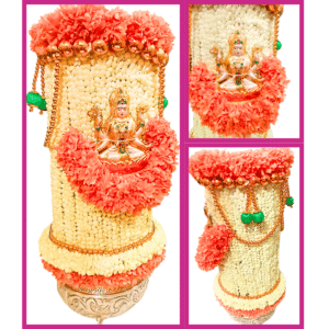 Jasmine & Kangambaram Dindu Lakshmi Deepam - 2ft