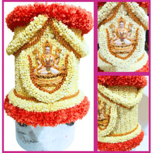 Jasmine & Kangambaram Lakshmi Deepam - 1ft