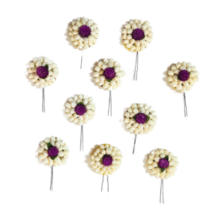 Nandavanam & Vadamalli Billai for Hair - 10 Pieces - GetFlowersDaily